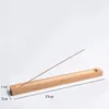 Lampes à parfum Bambou Bamboo Burner Encens Burner Stick Stick Santalwood Base Base Decoration Drop Livrot Douping Garden Decor Fragrance OT1EQ