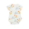 Chemises enkelibb bébé garçons filles de marque d'été vêtements sombrants créateurs de mode infantile mignon à manches courtes coton one-pièce tc vêtements pour enfants