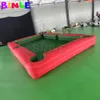 12mlx6mw（40x20ft）16Balls Red Giant Inflatable Snookerテーブルインフレータブルスヌーカーフットボールフィールドサッカープールテーブル屋内インタラクティブゲーム用