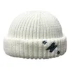 Berretti beanie/berretti di cranio unisex inverno cappello da berretto a maglia berretta neon caramella lettera ricamata cuffi seccata hip hop senza tela