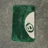 Green 8 Ball Carpet Doormat Rectangle Non-slip Bath Mat Soft Plush Fullfy Tufted Rug Home Decor Living Room Bedroom Floor Mat 240419