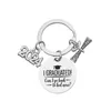Keychains Daughters First Day of School Gift 2024 Graduation Keynchain for High College Students lui a gravé les femmes