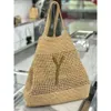 ICARE MAXI Tote Bag Designer Femmes Luxury Hands Hands Raffias Hand-Embroidered Plaw plage de grande capacité Boches Sacs à bandoulière