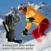 Handschoenen Waterdichte thermische ski -handschoenen aanraakscherm Niet -slip Winddichte schokbestendig snowboard Cycling Sports Full Finger Mittens Men Men Women