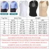 Accessories Mens Slimming Body Shaper Gynecomastia Compression Shirts Tummy Control Shapewear Waist Trainer Chest Abs Slim Vest Male Corset