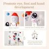 Lets make Baby Mobile Rattles Toys 0-12 Month Cartoon Astronaut Crib Bed Bell Toddler Carousel Kids Musical Gifts 240418