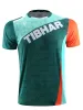 Jerseys Tibhar 02305 Men Women Table Tennis Tshirt Short Sleeve Shirts Clothes Sportswear Top Ping Pong T Shirt