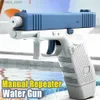 Toys Toys Enfants Storage d'eau Pistolet Gun Shooting Toy Automatic Summer Outdoor Play Water Sports Beach Toys for Kids Boys Filles Adultsl2404