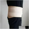 Waist Support Fly Elastic Steel Plate Protection Four Seasons Breathable Belt Drop Delivery Sports Outdoors Athletic Outdoor Accs Safe Otvn4