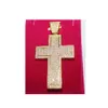 Premium Quality 14K Gold Brilliant Cut 4.50 Ctw Diamond Cross Pendant For Unisex Available At Bulk Price