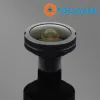 Filtros Focusafe de 3 megapíxeles lente de pez 1/3 "1.44 mm 180 grados de placa M12 para visualización panorámica