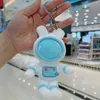 Keychains Astronaute en peluche porte-clés de porte clés sacs d'étudiants accessoires de pendentif pour les cadeaux de la journée des enfants de Noël