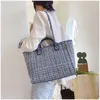 Shoulder Bags Luxury Handbags Designer Casual Brand Big Capacity Wool Leisure Shopping Female Travel Handbag Women Bag