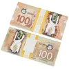 50% storlek prop pengar cad kanadensiska party dollar canada sedlar falska anteckningar replika falska räkningar realistiska kontanter pengar leksak kontanter för födelsedagsfest halloween