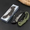 Tri-AD CS-21TL Folding Knife D2 Steel Blade G10 Handle Camping Outdoor Tool Tactical Self-Defense EDC Pocket Knives 940 535