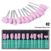 BITS BOXED Nail Drill Bit Kit Metal Manucure Grinding Head Set For Gel One Nail Rinol Manucure Tool ACCESSOIRES