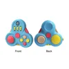 Dekompressionsleksak roterande magisk bönor Vuxen Antistress Fidget Toy Autism ADHD Stress Relief Fingertip Toys For Kids Fidget Pad D240424