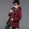 Ensembles 2022 New Winter Keep Warm Teenage Boys Veste de 314 ans Mabille à capuche de mode Slim Fit pour enfants