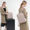 Ryggsäck bärbar dator för kvinnor affärsrese väskan utomhus anteckningsbok ryggsäckar 14 tum stora tunna vattentäta datormakor