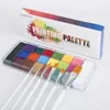 Body Paint 20 Color Facial and Body Paint Palette Non-Toxic and Safe Tattoo Party Makeup and Painting Suitable for Children and Adults d240424