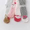 Tayt 012m yeni doğan bebek kızlar taytlar kızlar için örme çoraplar pamuklu baskı bebek taytları kızlar için gündelik yürümeye başlayan çocuk külotlu çorap bahar