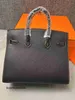 Designer Women Epsom Leather Handbag 7A Genuina in pelle vera 25 cm a colori split Luxury Cera StitchingDohf