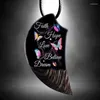 Anhänger Halsketten kreative farbenfrohe Schmetterling Wolf Zahn Mond Halskette Mode Bankett Party Schmuckzubehör Geschenke für Freunde