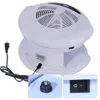 Cold Air Blow Nail Dryer Warm Cool Polish Drying Machine Fan Manicure dammsugare SMART SENSOR UKUSEU Plug 240415