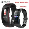 Watches UGUMO P3A ECG PPG smart Bracelet Heart Rate Blood Pressure Monitoring Watch Body Temperature Measure Smart watches Men Women