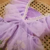 One-Pieces Summer Baby Girls Vêtements Princesse broderie Robe roberie en dentelle florale pour enfants Marile mouche