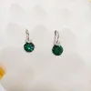 Cute Swan Earrings Designer Women's Classic Tennis Necklace Earrings High Quality 1:1 Gold Plated Crystal Green Blue Diamond Necklace Luxury Jewelry Gifts