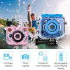 Cameras 1080p HD Kid Action Camera photo photo sous-marin étanche casque vidéo enregistrement sport camcrèdeurs d'extérieur