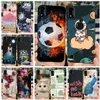 Mobiltelefonfodral för ZTE Blad A51 A71 Fall Ny mode målad backskyddschockfodral för ZTE Blade A71 A7030 Bladea51 Soft TPU Fundas 240423