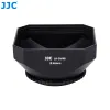 Filters JJC 46mm Camcorder DV Screw Hood Video Camera Lens Hood With Lens Cap Keeper för Canon Sony Panasonic JVC