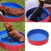 Foldable Dog Swimming Pool Portable Dog Cat Bath Swimming Tub Dog Pet Cleaning Wading Pool PVC Outdoor Pet Bath Accessories 240419