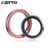 Ohrhörer ZTTO 4444T MTB Fahrradfahrrad Fahrrad Headset 44 mm ZS44 CNC 1 1/8 "1 1/2" 1,5 verjüngte Rohrgabel Innengewinde ohne Gewinde ohne Gewinde EC44 Headset