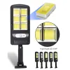 Outdoor Flood Light with Motion Sensor, 6500K daylight, Wall Mount Solar Powered Garden Light for Deck fence patio front door garden yard shed path