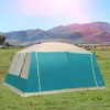 Палатки и укрытия Tente Gonflables de Campingtent Outdoor 8-12 защита от дождя Два комнаты одна комната для кемпинга.