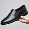 Scarpe casual che camminano affari in pelle formale abito da uomo classico classico oxford uomini eleganti traspiranti