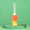 Kids Cartoon Toothbrush Soft Bristles and Anti Slide Handle Stand-up Bottom Safe and Fun Teeth Cleaning Oral Care Eco Friendly