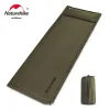 Mat Naturehike 2023 Mattress Air Self -Fling Mat Camping 1 2 -osobowa podkładka do spania nadmuchiwane materac podróżne łóżko powietrzne