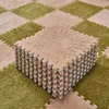 Eva schuim puzzel tapijt zachte pluche kindermat baby speelgoed spelen in kamer houd warme speelmat matten tapijt 240424