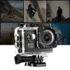 Caméras HD 1080p Action sportive Action de la caméra d'enregistrement de plongée imperméable Ajoutez 32 Go de carte HD Cam Extrême Exercice Exercice Recordier