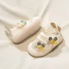 First Walkers Baby Girl Shoes Princess Soft Soled Hollow traspirante 1-3 Due anni e mezzo Primavera estate Net