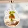 Vases 1PC Terrarium Landscape Container Transparent Flower Planter Vase Hanging Ball Glass Office Table Decoration DIY Potted