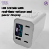 Laders PSDA 3D Graffiti Cool Gan300W Charger PD3.1 140W+140W AC100240V EU US UK AU Digitale display Laptop Telefoon Snel opladen