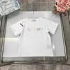 Populante maglietta per bambini Designer Abiti da design Multi Color Letter Printing Girls Short Maniche taglia 100-150 cm Boys Tees Summer Tshirt 24pril