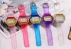 2021 NEW Female Digital simple Electronic Unisex wristwatch Kids Square Watch Sports Student Waterproof Set Alarm Luminous4026099