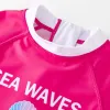 Swimwear Girls Swimwear Beach Skirted Dress Swimsuit Kids Girl One Piece UPF50 UV Protection Children Swimming Suit Toddler Bathing Suit