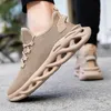 Casual Shoes Fujeak Plus Size Hunky Running For Men Blade Trendy Male Sneakers Anti-Slip Outdoor Jogging Sports Sneakes Zapatillas